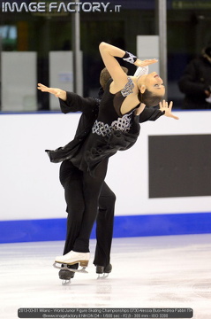 2013-03-01 Milano - World Junior Figure Skating Championships 0730 Alessia Busi-Andrea Fabbri ITA